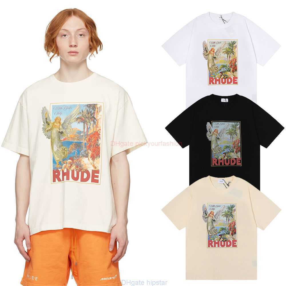 Designer Fashion Clothing Tees Tshirt American Fashion 2022ss Rhude Angel with Gods Help Hd Printed Short Sleeve Tshirt Men Women Cotton Streetwear Tops Casual Spor, White 5015
Designer Fashion Clothing Tees Tshirt American Fashion 2022ss Rhude Angel with Gods Help Hd Printed Short Sleeve Tshirt Men Women Cotton Streetwear Tops Casual Spor, White 5015