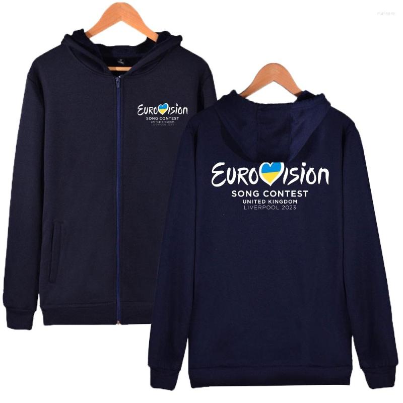 Men's Hoodies Eurovision 2023 Zip Hoodie Long Sleeve Streetwear Women Men Sweatshirt Song Contest Couples Wear Fashion Clothes, Gray
Men's Hoodies Eurovision 2023 Zip Hoodie Long Sleeve Streetwear Women Men Sweatshirt Song Contest Couples Wear Fashion Clothes, Gray