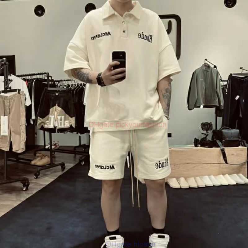 Designer Fashion Clothing Tees Tshirt Rhude x Mclaren Co Branded American Fashion Alphabet Embroidery Sports Casual Mens Womens Short Sleeve Polo Shirt Shirts Cott, Black
Designer Fashion Clothing Tees Tshirt Rhude x Mclaren Co Branded American Fashion Alphabet Embroidery Sports Casual Mens Womens Short Sleeve Polo Shirt Shirts Cott, Black