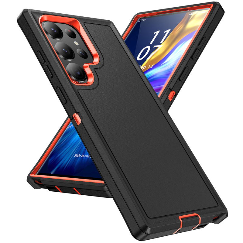 Heavy Duty Shockproof Phone Cases For Samsung S23 S22 Plus Ultra A54 A14 A04S A13 A53 Armor 3 in 1 Design Full Protective Cellphone Case Back Cover, Light blue
Heavy Duty Shockproof Phone Cases For Samsung S23 S22 Plus Ultra A54 A14 A04S A13 A53 Armor 3 in 1 Design Full Protective Cellphone Case Back Cover, Light blue