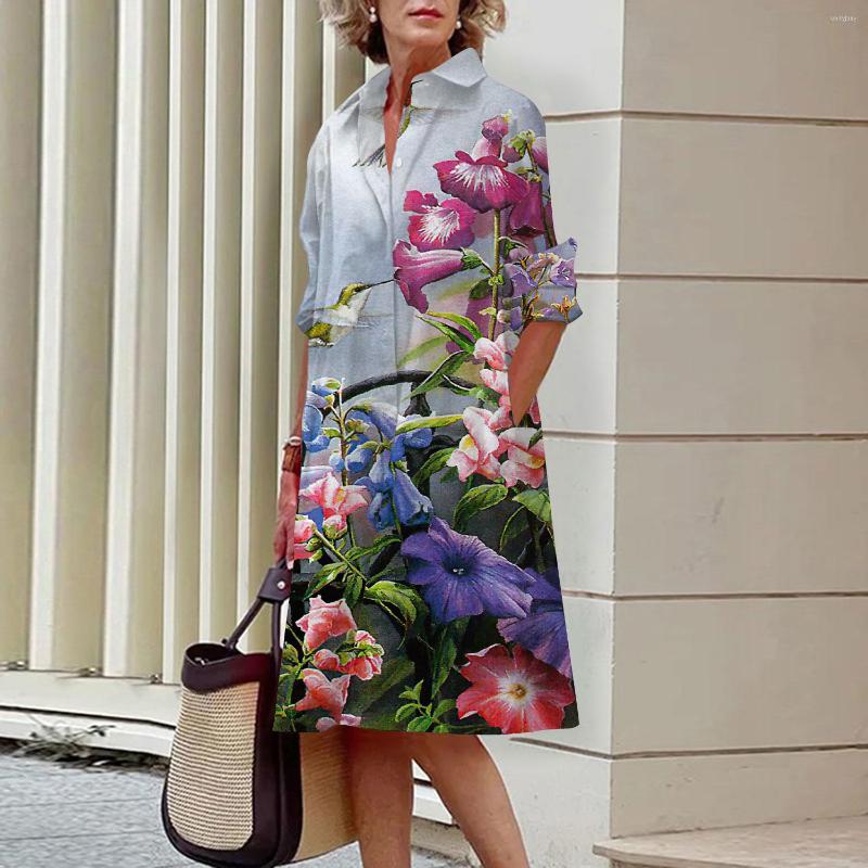 Casual Dresses Minimalist Autumn Shirt Dress Solid Color Long Sleeved Fashionable Lapel Elegant Pocket Street Style Women's, A9sr1gd23011fy
Casual Dresses Minimalist Autumn Shirt Dress Solid Color Long Sleeved Fashionable Lapel Elegant Pocket Street Style Women's, A9sr1gd23011fy