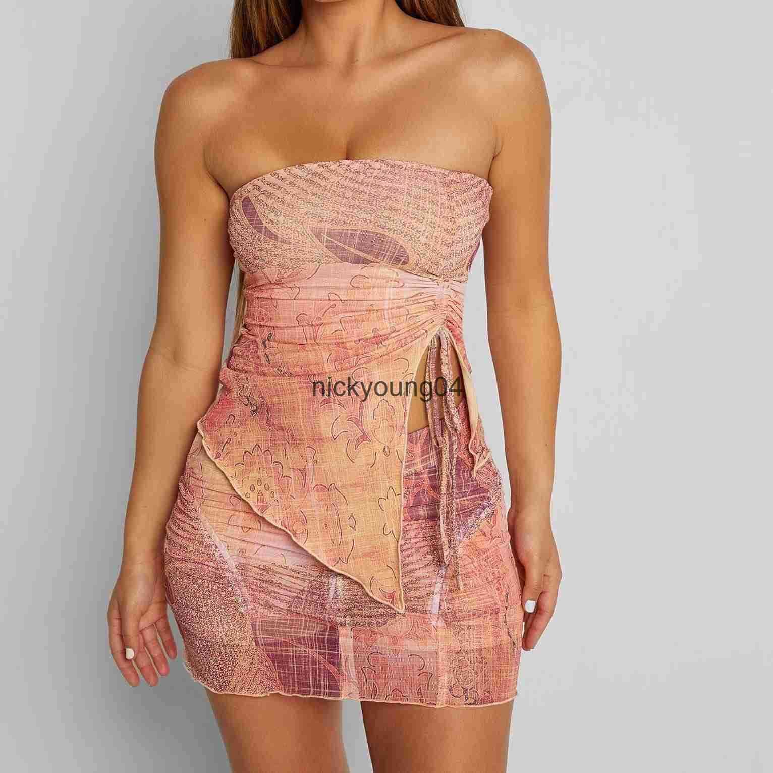 Two Piece Dress hirigin Y2K Two Piece Outfit Women Vintage Printed Strapless Tube Top Mesh Bodycon Mini Skirt Set Aesthetic Grunge Streetwear J230603
Two Piece Dress hirigin Y2K Two Piece Outfit Women Vintage Printed Strapless Tube Top Mesh Bodycon Mini Skirt Set Aesthetic Grunge Streetwear J230603