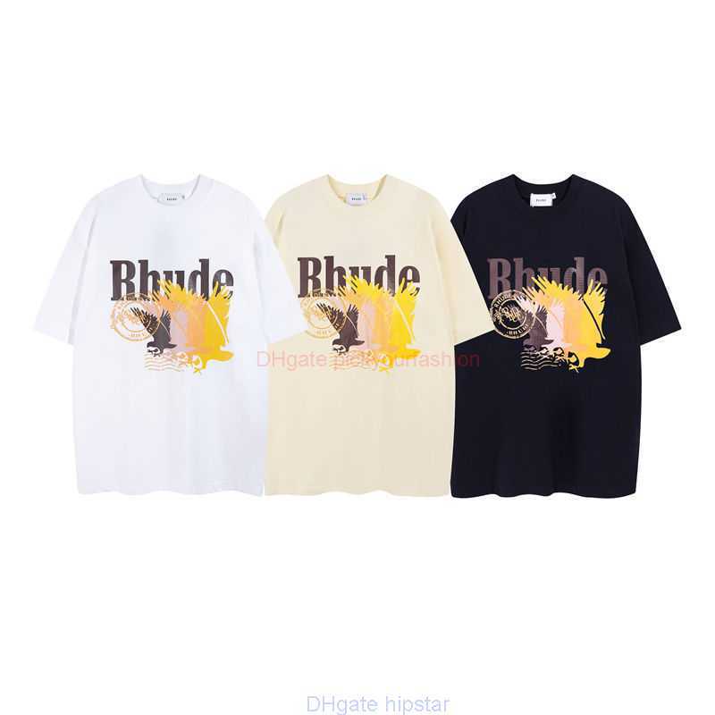 Designer Fashion Clothing Tees Tshirt High Street Fashion Rhude New Gradient Eagle Letter Print Mens Womens Summer Cotton Casual Short Sleeve Tshirt Cotton Streetw, Black 1
Designer Fashion Clothing Tees Tshirt High Street Fashion Rhude New Gradient Eagle Letter Print Mens Womens Summer Cotton Casual Short Sleeve Tshirt Cotton Streetw, Black 1