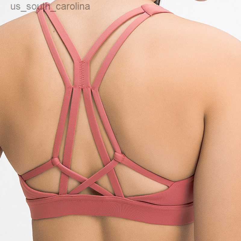 Camis 2021 Strappy Workout Sports Bras Tops Women Naked-feel Wireless Yoga Fitness Bras Padded Push Up Athletic Crop Tops L230522, Light blue
Camis 2021 Strappy Workout Sports Bras Tops Women Naked-feel Wireless Yoga Fitness Bras Padded Push Up Athletic Crop Tops L230522, Light blue