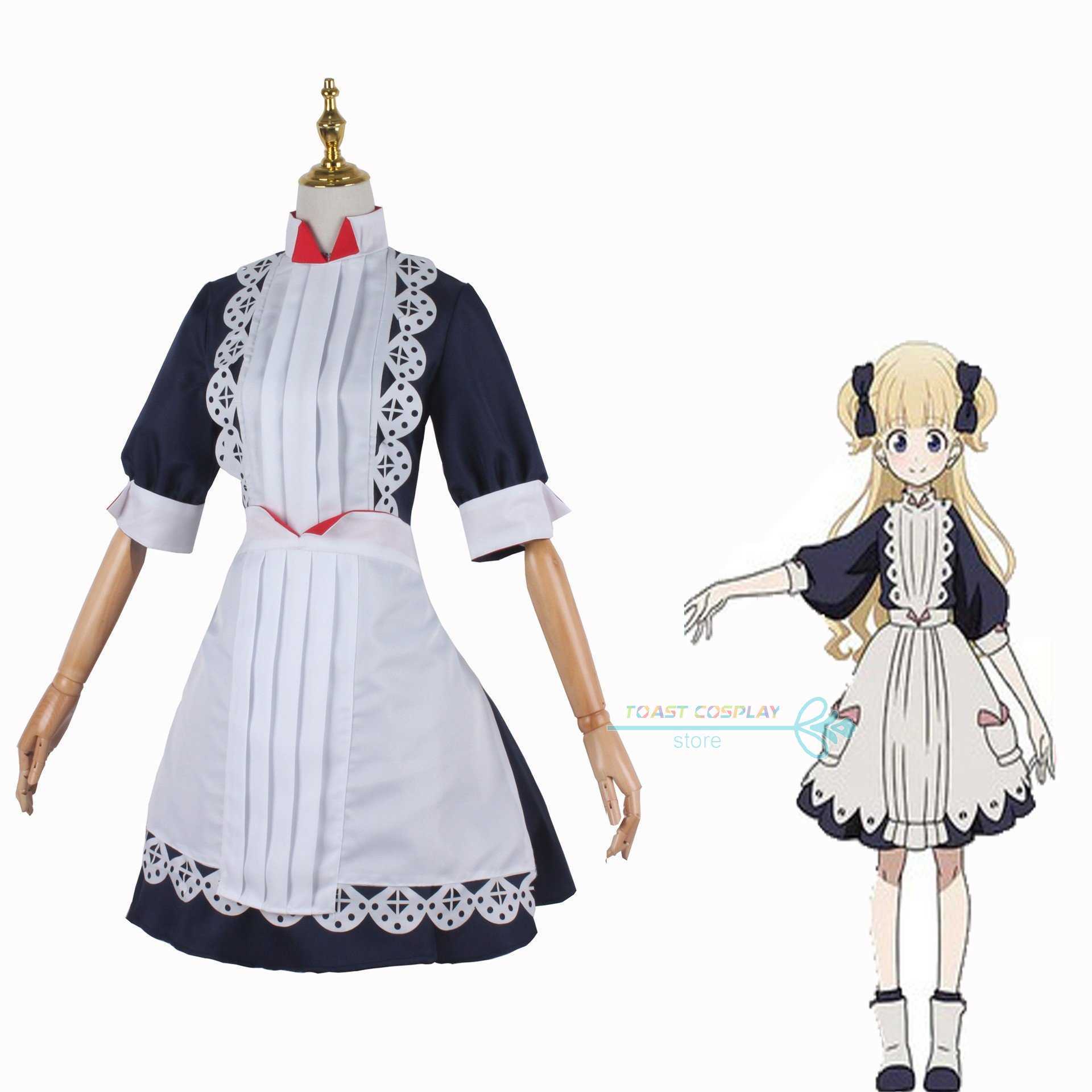 Anime Costumes Anime Shadows House Cosplay Comes Emilico Come Princess Dress Maid Uniforms Women Halloween Role Play Clothing Z0602
Anime Costumes Anime Shadows House Cosplay Comes Emilico Come Princess Dress Maid Uniforms Women Halloween Role Play Clothing Z0602