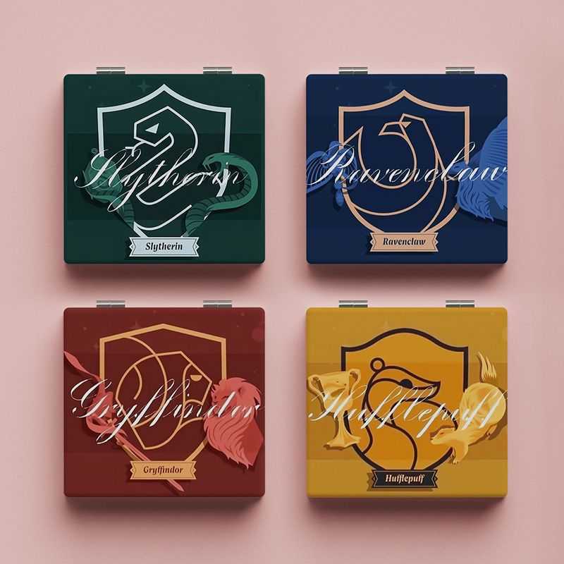 Makeup Tools Magic College Badge Slytherin Cosplay Small Mini Mirror Hand-Held Makeup Mirror Student Double-Sided Pattern J230601
Makeup Tools Magic College Badge Slytherin Cosplay Small Mini Mirror Hand-Held Makeup Mirror Student Double-Sided Pattern J230601