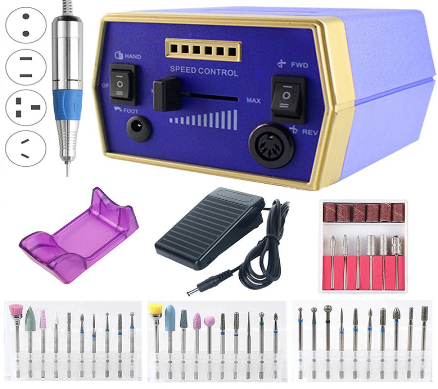 3500020000 RPM Electric Nail Drill Machine Manicure Set Pedicure Polishing Equipment Miling Cutters File Pro Left Hand Tools6165113
3500020000 RPM Electric Nail Drill Machine Manicure Set Pedicure Polishing Equipment Miling Cutters File Pro Left Hand Tools6165113