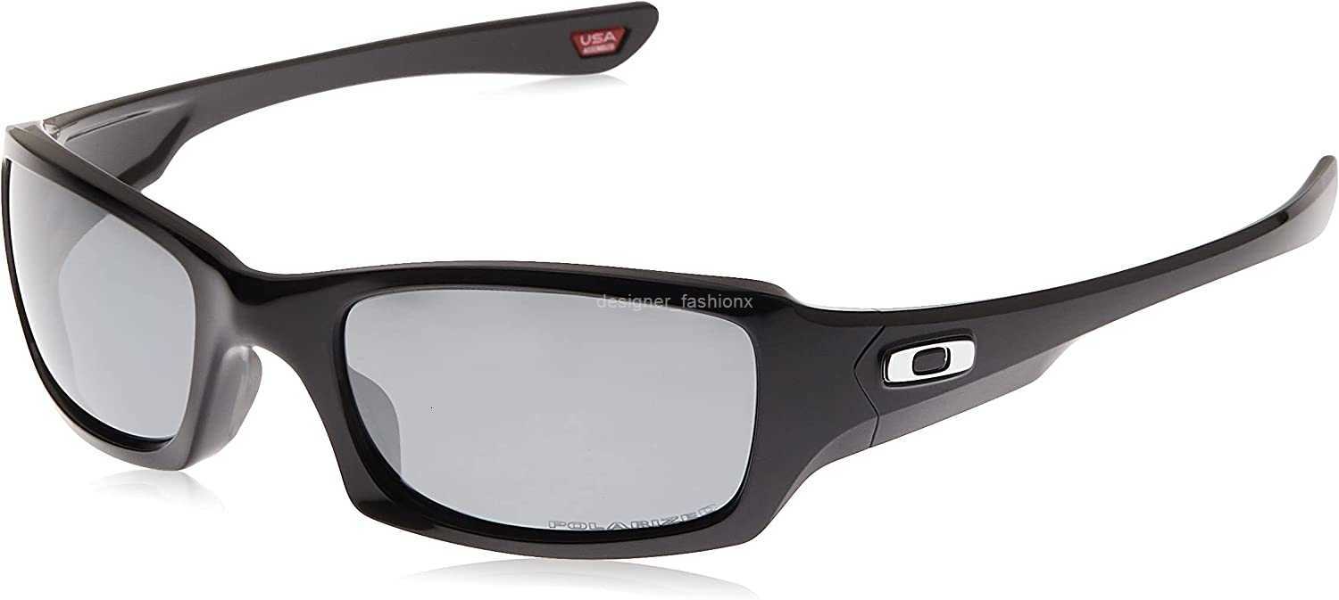 Fashion Sunglasses Designer Brand 0akleys Luxury Outdoor Summer polarizing UV400 Men's Oo9238 Fives Squared Rectangular