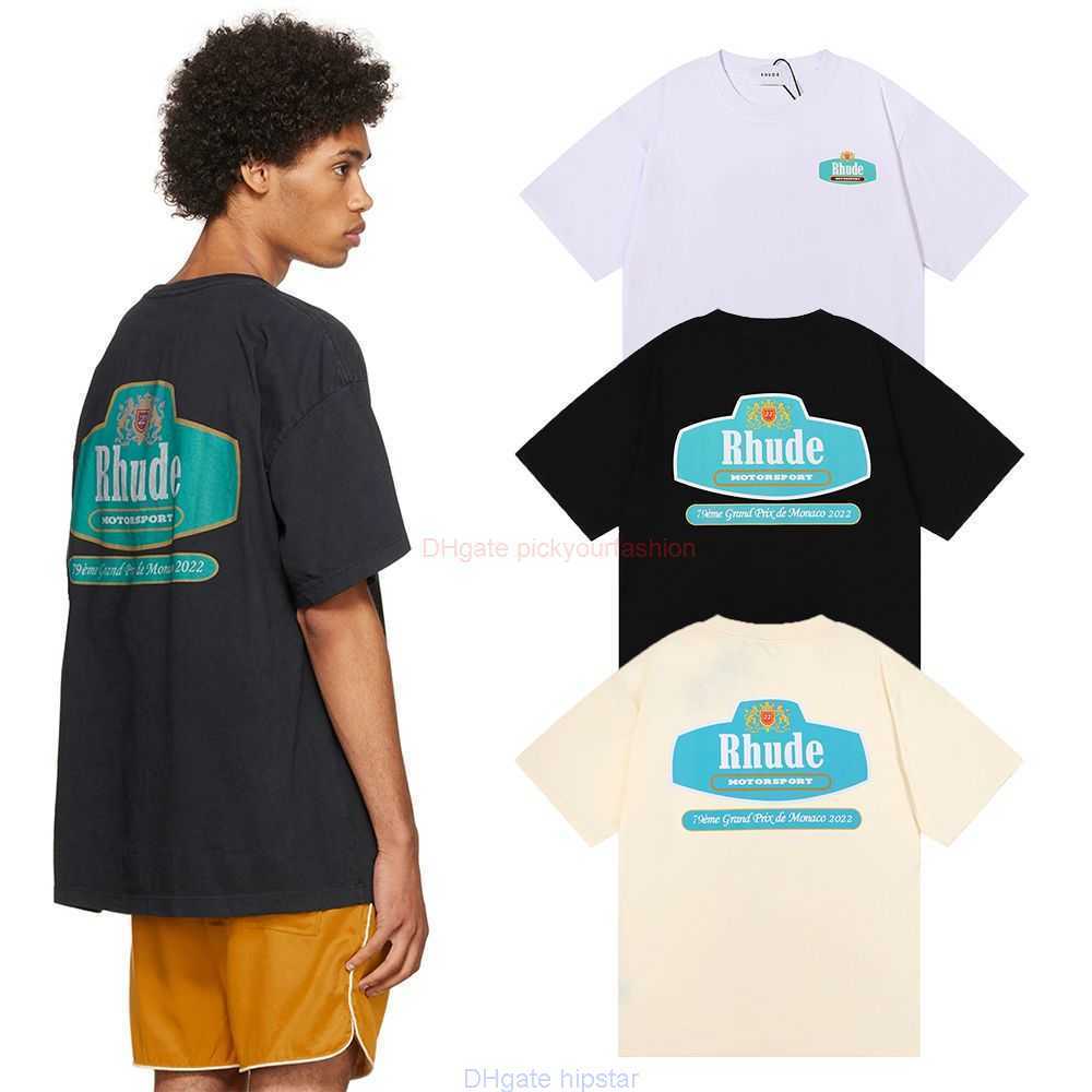 Designer Fashion Clothing Tees Tshirt Niche Beauty Trend Rhude Racing Crest 2022 New Double Yarn Pure Cotton Short Sleeve Tshirt for Boys Girls Cotton Streetwear Top, White 5029
Designer Fashion Clothing Tees Tshirt Niche Beauty Trend Rhude Racing Crest 2022 New Double Yarn Pure Cotton Short Sleeve Tshirt for Boys Girls Cotton Streetwear Top, White 5029