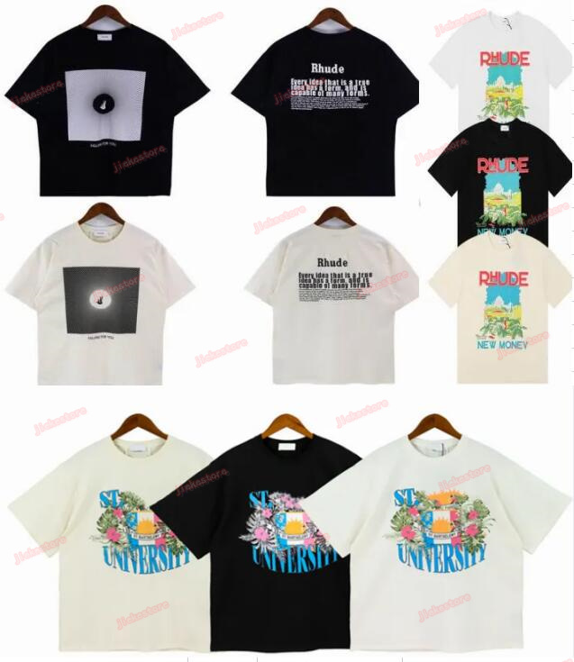 2023 Designer Shirts Summer Mens T-Shirts Womens Rhude Designers For Men tops Letter polos Embroidery tshirts Clothing Short Sleeved tshirt Large Tees, Customize
2023 Designer Shirts Summer Mens T-Shirts Womens Rhude Designers For Men tops Letter polos Embroidery tshirts Clothing Short Sleeved tshirt Large Tees, Customize