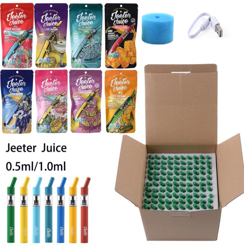 10 Flavors Rechargeable Jeeter Juice Disposable E Cigarettes Vape Pen 05ml 1ml Empty Pods 180mAh Battery With Foam USB Charger an5563412
10 Flavors Rechargeable Jeeter Juice Disposable E Cigarettes Vape Pen 05ml 1ml Empty Pods 180mAh Battery With Foam USB Charger an5563412