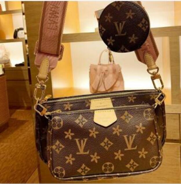 3 Pcs set Favorite Genuine Leather bags Women Crossbody Purse Messenger Bags Handbags Flowers Designers Shoulder Lady shopping bag, With dust bag
3 Pcs set Favorite Genuine Leather bags Women Crossbody Purse Messenger Bags Handbags Flowers Designers Shoulder Lady shopping bag, With dust bag