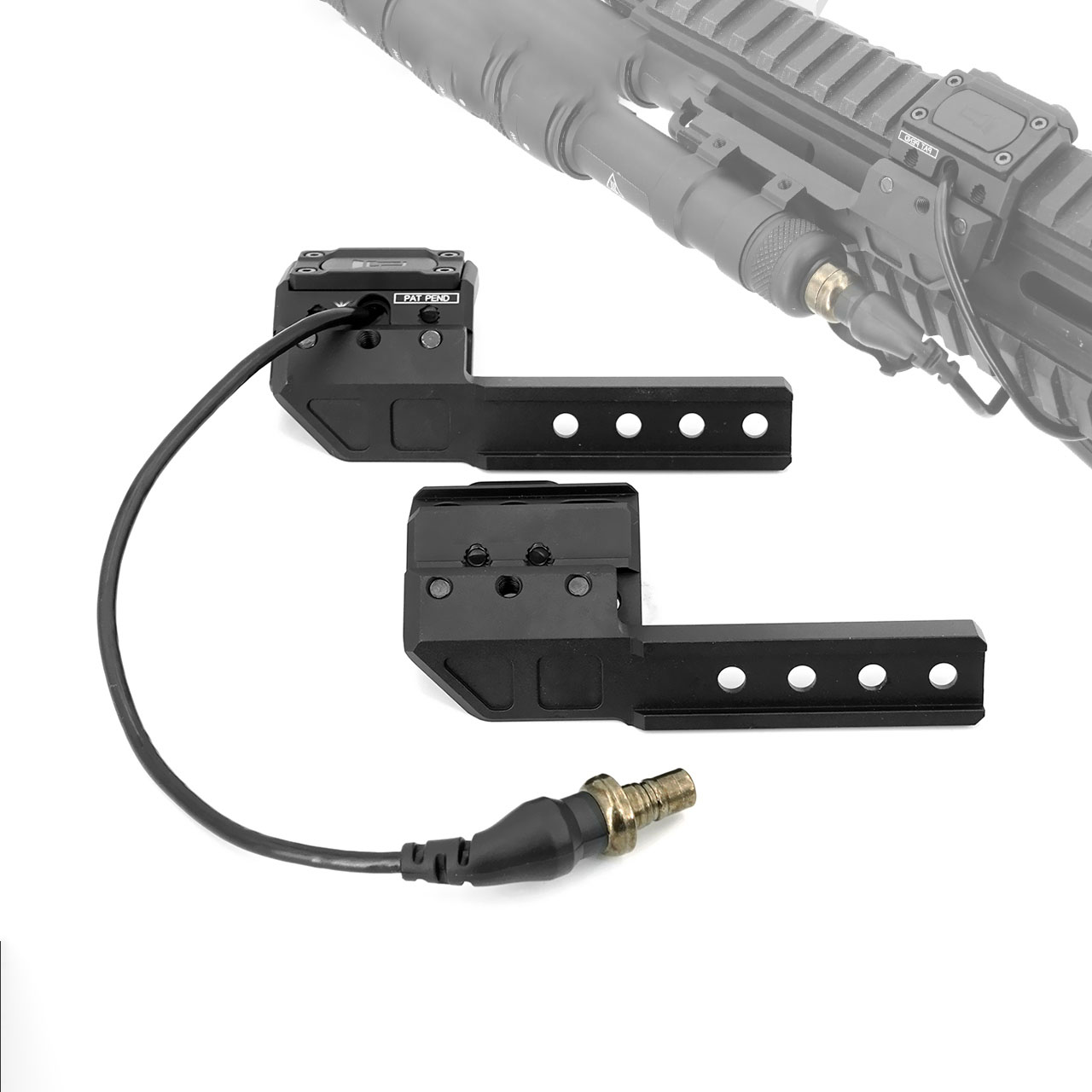 LightWing Adapter Flashlight Mount For Surefire, Modlite Systems, Cloud Defense, Streamlight, and Steiner Optics
LightWing Adapter Flashlight Mount For Surefire, Modlite Systems, Cloud Defense, Streamlight, and Steiner Optics