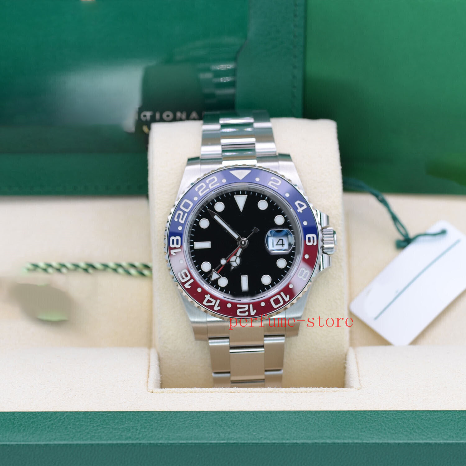 II 126710BLRO Pepsi Watch Oyster Bracelet 2022 New Full Set Fashion brand automatic waterproof sapphire men's watch
II 126710BLRO Pepsi Watch Oyster Bracelet 2022 New Full Set Fashion brand automatic waterproof sapphire men's watch