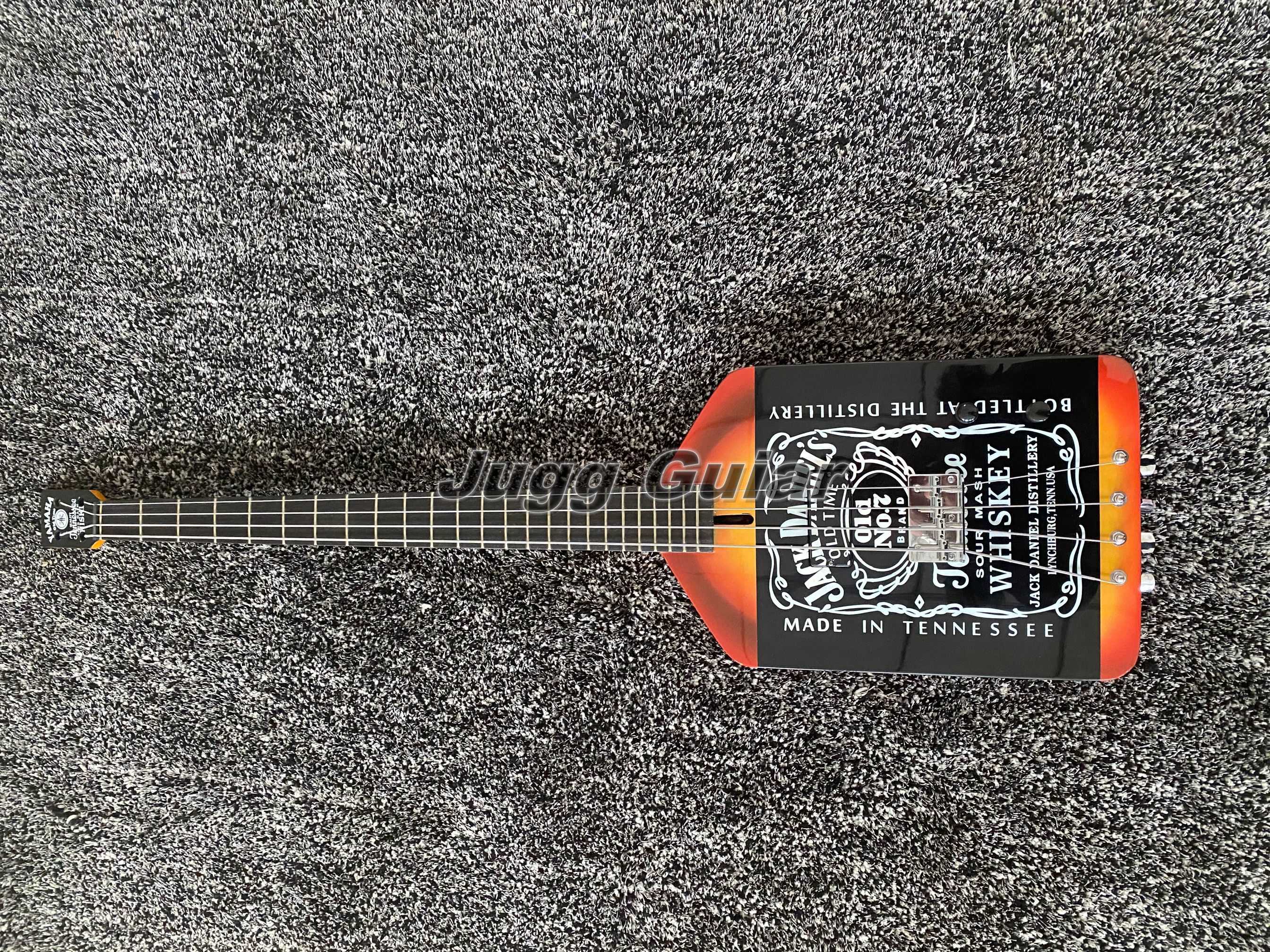 Super Rare 4 Strings Michael Anthony Van Helen Chickenfoot JackDan Whiskey Bottle Electric Bass Guitar Black Hardware, Tremolo Tailpiece
Super Rare 4 Strings Michael Anthony Van Helen Chickenfoot JackDan Whiskey Bottle Electric Bass Guitar Black Hardware, Tremolo Tailpiece