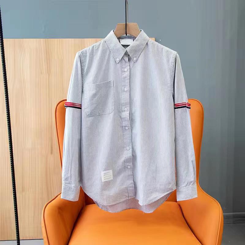 Men T-Shirts pure brown Long sleeve shirt M-4XL thom cotton Loopback Jersey Engineered Summer wear stripe Sweatshirt Crewneck Pullover Q6
Men T-Shirts pure brown Long sleeve shirt M-4XL thom cotton Loopback Jersey Engineered Summer wear stripe Sweatshirt Crewneck Pullover Q6