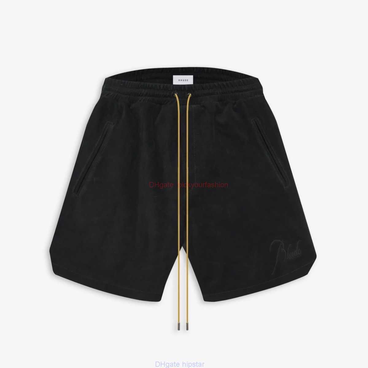 Designer Short Fashion Casual Clothing Beach shorts K8006rhude Embroidered Velvet Drawstring Shorts Joggers Sportswear Outdoor Fitness Running Streetwear for s, Black
Designer Short Fashion Casual Clothing Beach shorts K8006rhude Embroidered Velvet Drawstring Shorts Joggers Sportswear Outdoor Fitness Running Streetwear for s, Black
