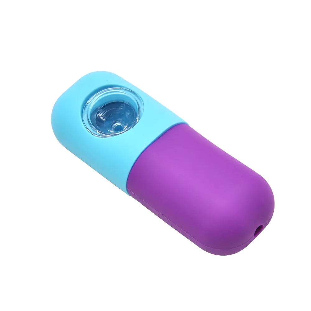 Smoking Pipe bong Smoke Shop Capsule Style FDA Silicone 112MM Glass Bowl Unbreakable Tobacco Pipe Cigarette Filter Holder Easy Clean
Smoking Pipe bong Smoke Shop Capsule Style FDA Silicone 112MM Glass Bowl Unbreakable Tobacco Pipe Cigarette Filter Holder Easy Clean