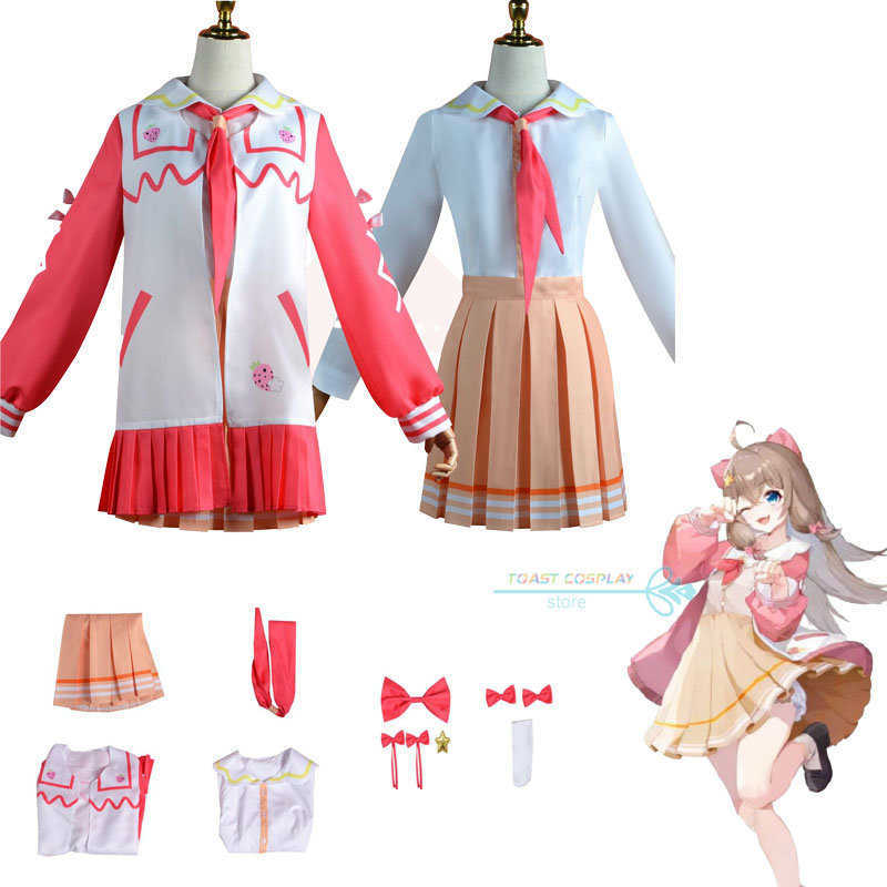 Anime Costumes Anime Virtual Idol Girl Group Diana Cosplay Come Young and Energetic Beautiful Girl Dress Uniform Cute Clothing Cosplay Z0602
Anime Costumes Anime Virtual Idol Girl Group Diana Cosplay Come Young and Energetic Beautiful Girl Dress Uniform Cute Clothing Cosplay Z0602