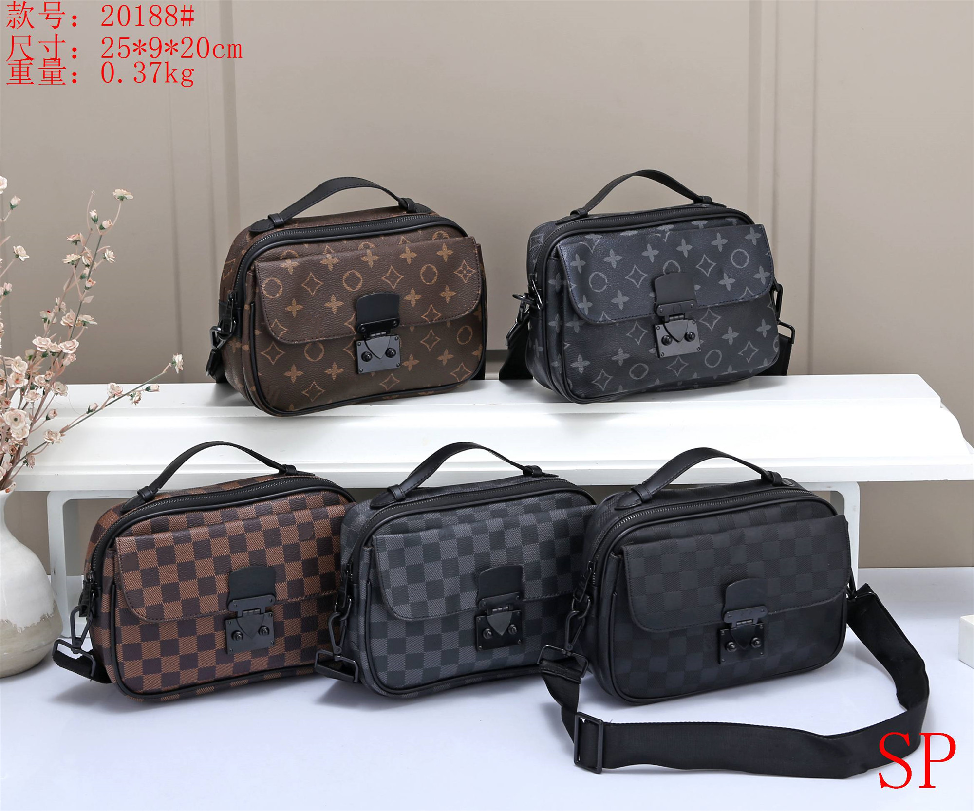 MT luxury bag Men's Macassar Designer Handbag S Lock Messenger Bag Designers Crossbody Genuine Leather Elegant Shoulder bags Women's wallet
MT luxury bag Men's Macassar Designer Handbag S Lock Messenger Bag Designers Crossbody Genuine Leather Elegant Shoulder bags Women's wallet