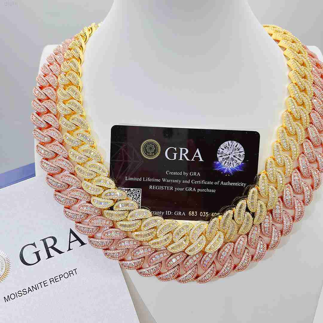 Hip Hop Jewelry Pass Diamond Tester Vvs Moissanite Diamond Iced Out Necklace Custom Men 925 Silver Cuban Link Chain
Hip Hop Jewelry Pass Diamond Tester Vvs Moissanite Diamond Iced Out Necklace Custom Men 925 Silver Cuban Link Chain