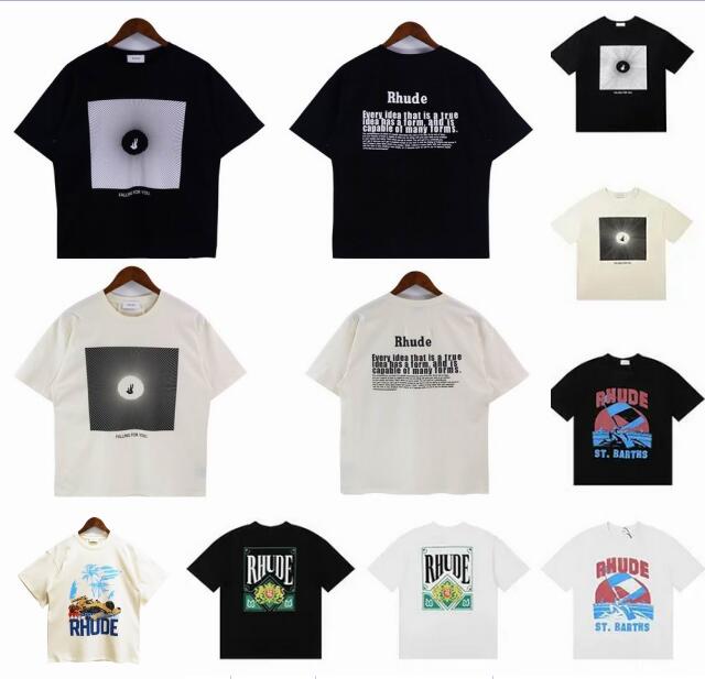Summer RH Designers mens Rhude T shirts For Mens Tops Letter Polos Shirt Embroidery Womens tshirts Clothing Short Sleeved Large Plus Size Tees, E111
Summer RH Designers mens Rhude T shirts For Mens Tops Letter Polos Shirt Embroidery Womens tshirts Clothing Short Sleeved Large Plus Size Tees, E111