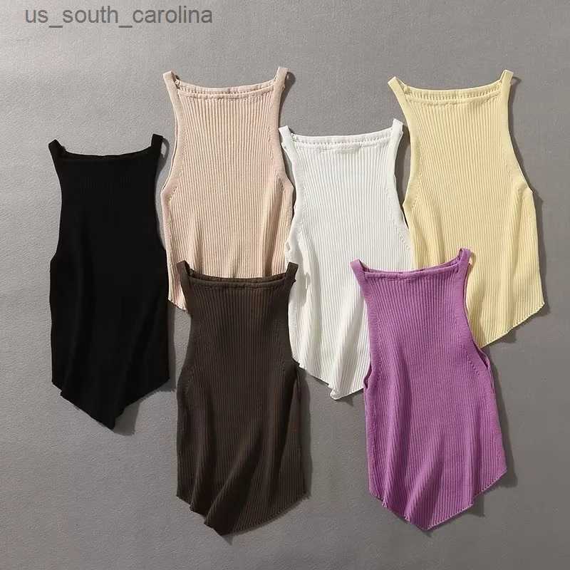 Camis Momoluna Women Irregular Mesh Tips Rib Peak Sleeveless Ribbed Knit Tank Top Aesthetic Clothes M L230522, Purple
Camis Momoluna Women Irregular Mesh Tips Rib Peak Sleeveless Ribbed Knit Tank Top Aesthetic Clothes M L230522, Purple
