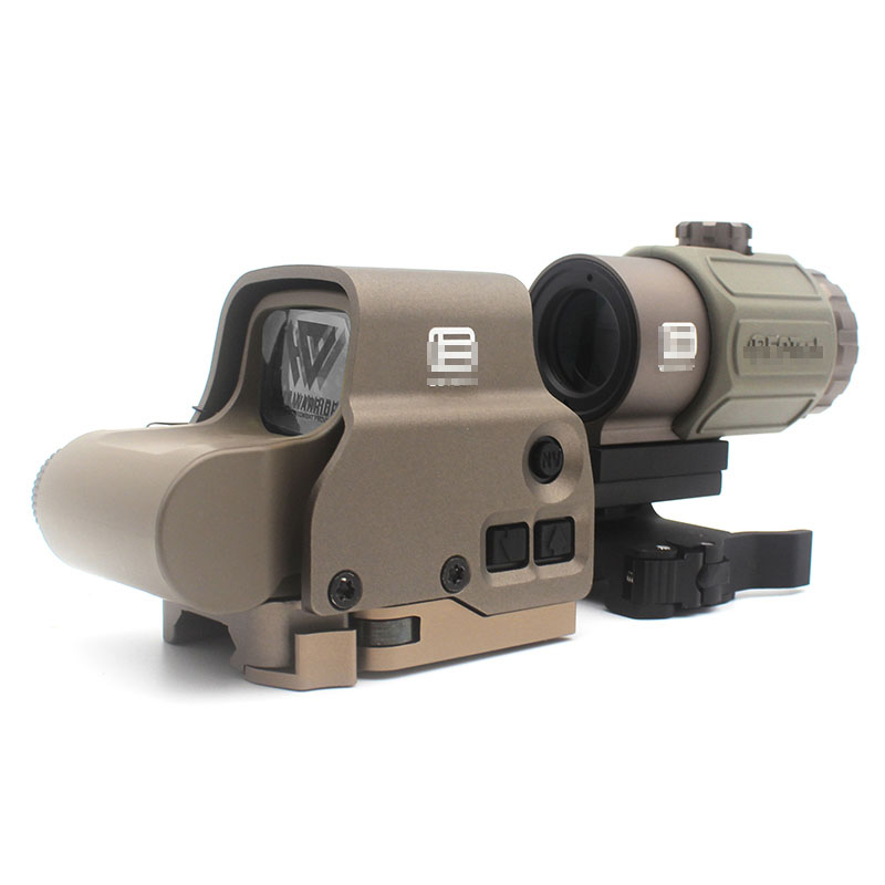 HOLY WARRIOR EXPS3-0 S1 Holograhic and G43 3x Magnifier Hybrid Sight W/Original Marking Combo Prefect Replica