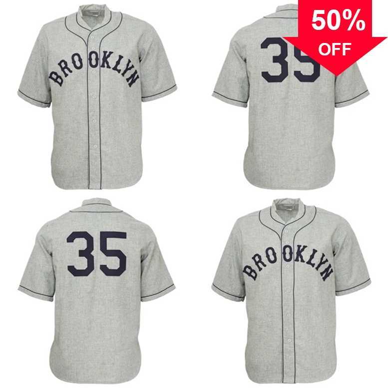Xflsp GlaMitNess Brooklyn Eagles 1935 Road Jersey Men Women Youth Baseball Jerseys Double Stitched, Grey number 35 no name
Xflsp GlaMitNess Brooklyn Eagles 1935 Road Jersey Men Women Youth Baseball Jerseys Double Stitched, Grey number 35 no name