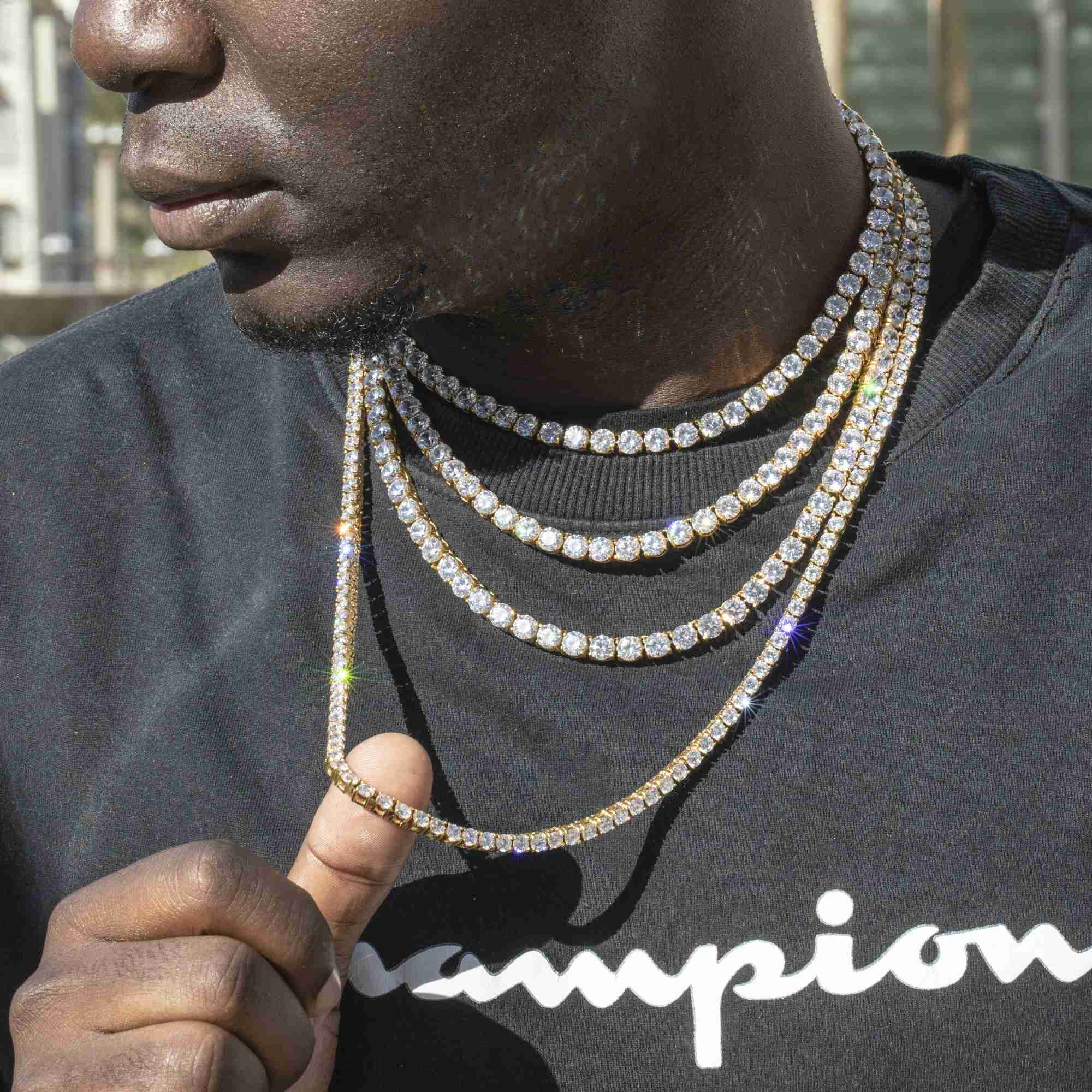 Classic Hip Hop Jewelry 2mm-8mm Chain Micro Pave Good Quality Cubic Zirconia Brass Tennis Cz Chain Necklace
Classic Hip Hop Jewelry 2mm-8mm Chain Micro Pave Good Quality Cubic Zirconia Brass Tennis Cz Chain Necklace