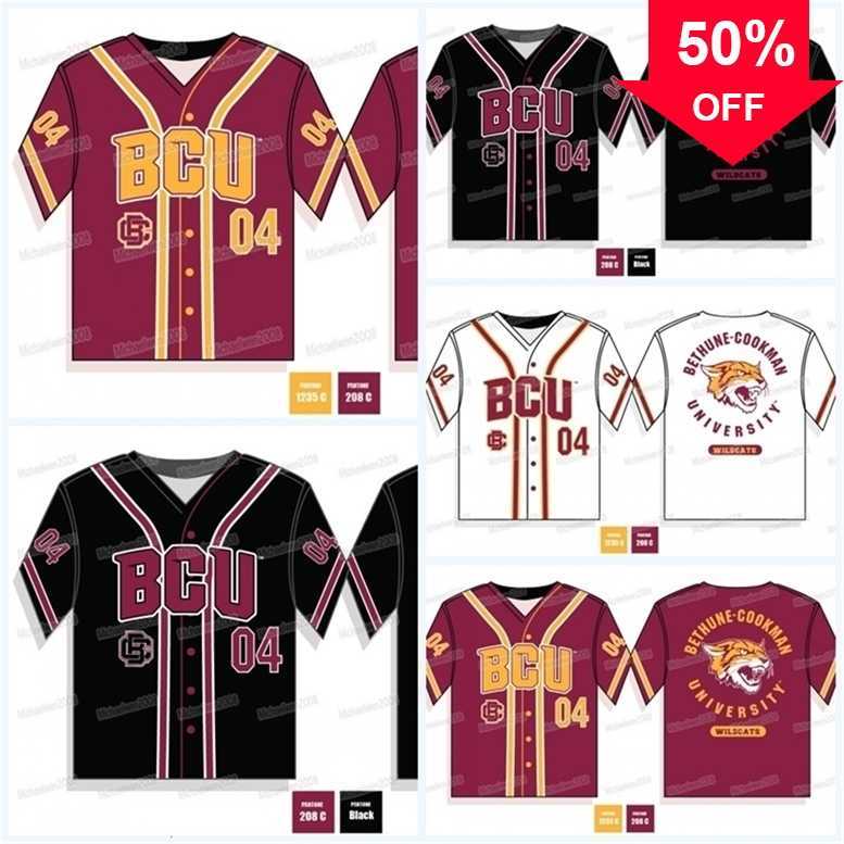 Xflsp GlaMitNess BCU Bethune Cookman University Baseball Jersey Men Women Youth Baseball Jerseys Any Name And Number Double Stitched
Xflsp GlaMitNess BCU Bethune Cookman University Baseball Jersey Men Women Youth Baseball Jerseys Any Name And Number Double Stitched