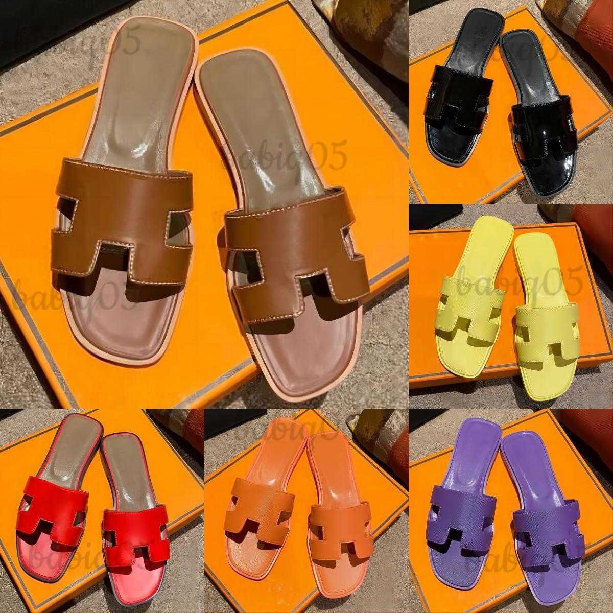 Slippers Designer Oran Sandals For Women Ladies Summer Casual Fashion Luxury Classic Flat Leather Solid Home Beach Slides Shoes T230603, Color 29
Slippers Designer Oran Sandals For Women Ladies Summer Casual Fashion Luxury Classic Flat Leather Solid Home Beach Slides Shoes T230603, Color 29
