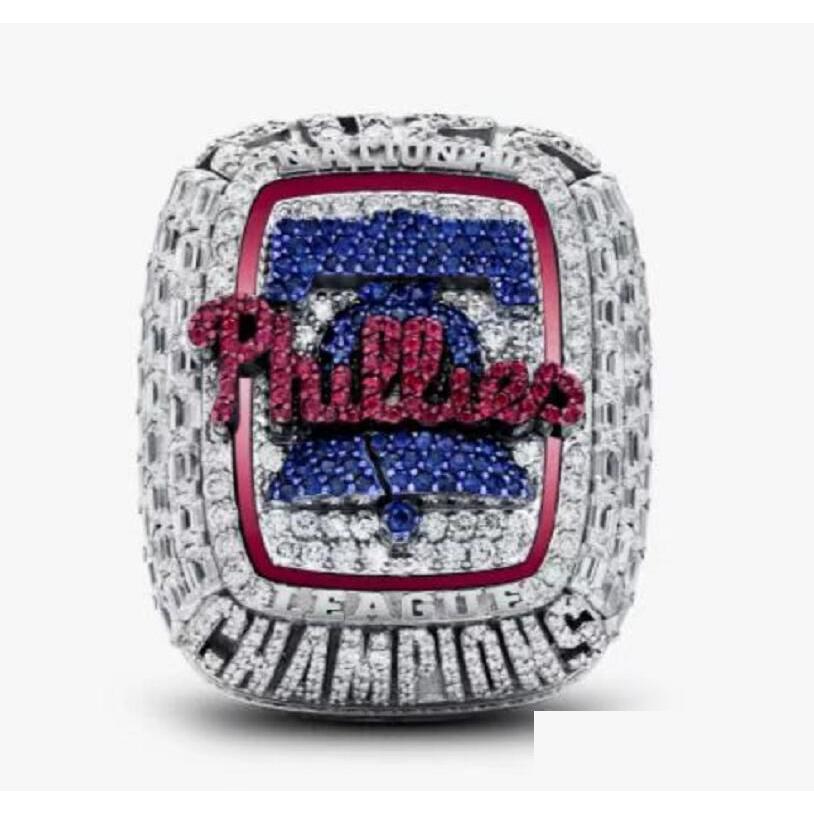 Cluster Rings 2022 2023 Philadelphia World Series Baseball Team Championship Ring Sport Souvenir Men Fan Gift Wholesale Hip Hop Punk Dhjkq
Cluster Rings 2022 2023 Philadelphia World Series Baseball Team Championship Ring Sport Souvenir Men Fan Gift Wholesale Hip Hop Punk Dhjkq