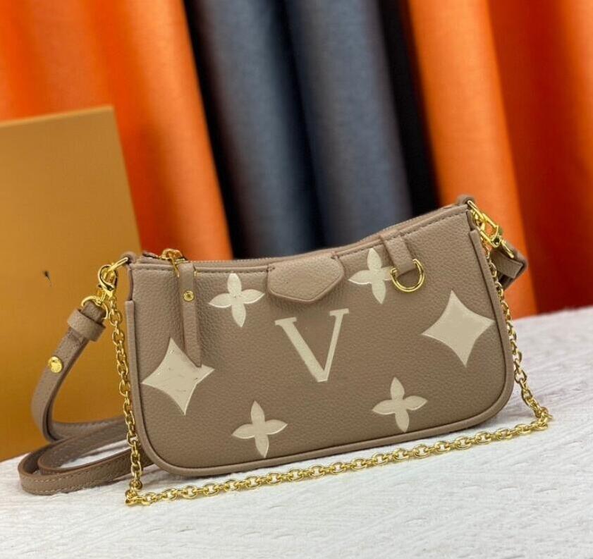 10A Shoulder Bags Embossed Easy Pouch On Strap Bag Handbag Women Messenger Handbags Chain Shoulder Crossbody Bags Wallets Ripples Tote Pochette Purse Black, Black embossed#2(gold tag)
10A Shoulder Bags Embossed Easy Pouch On Strap Bag Handbag Women Messenger Handbags Chain Shoulder Crossbody Bags Wallets Ripples Tote Pochette Purse Black, Black embossed#2(gold tag)