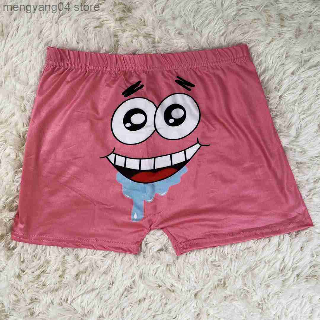 Women's Shorts Hot Sale Women's Booty Shorts High Waist Short Sweatpants Summer Women Clothes Candy Snack Kitkat Home Boxer Shorts T230603