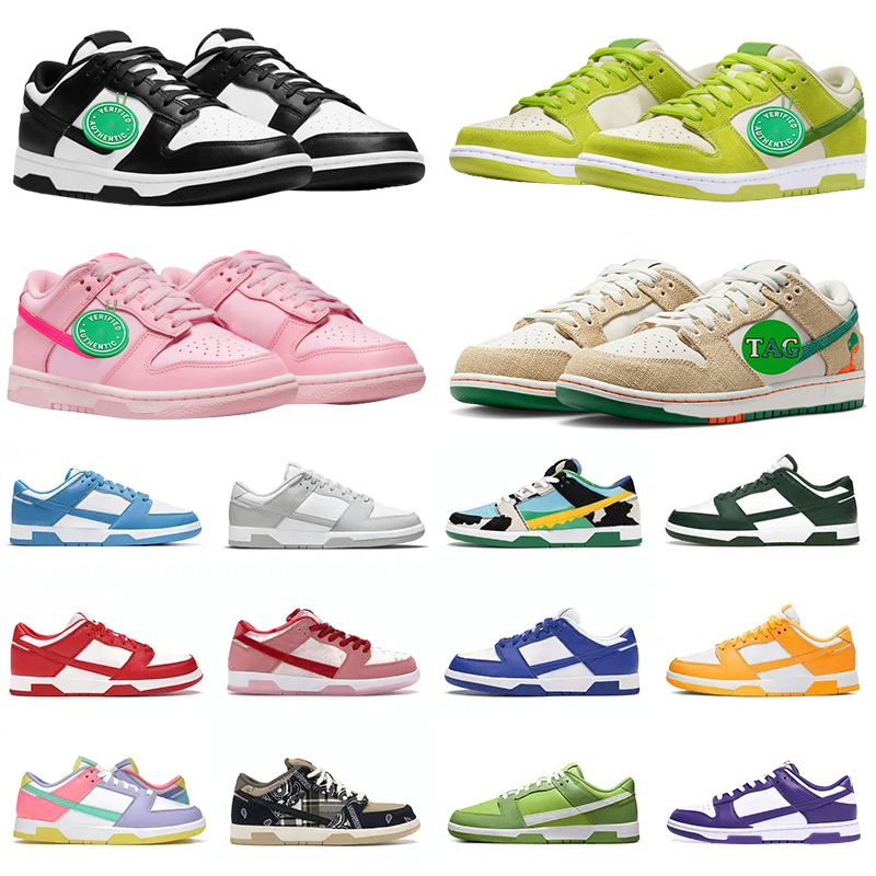 Running Shoes Low Men Women Black Jarritos White Panda Photon Dust Kentucky University Red Green Brazil Chicago Trainers Outdoor Sports Sneakers 2023
Running Shoes Low Men Women Black Jarritos White Panda Photon Dust Kentucky University Red Green Brazil Chicago Trainers Outdoor Sports Sneakers 2023
