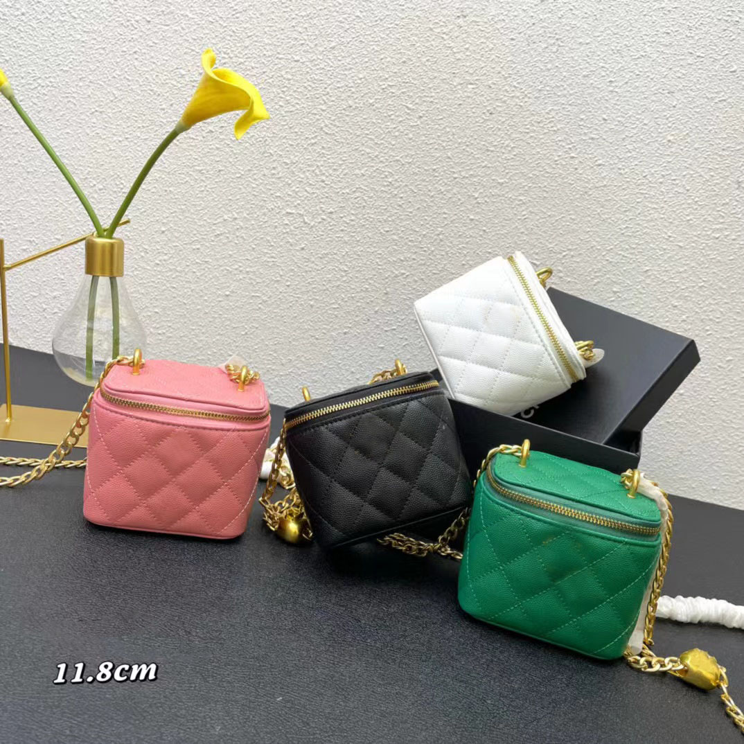 designer bag luxury designer litchi grain calfskin lipstick cosmetic chain bag shoulder love adjustment buckle crossbody bag, Green
designer bag luxury designer litchi grain calfskin lipstick cosmetic chain bag shoulder love adjustment buckle crossbody bag, Green