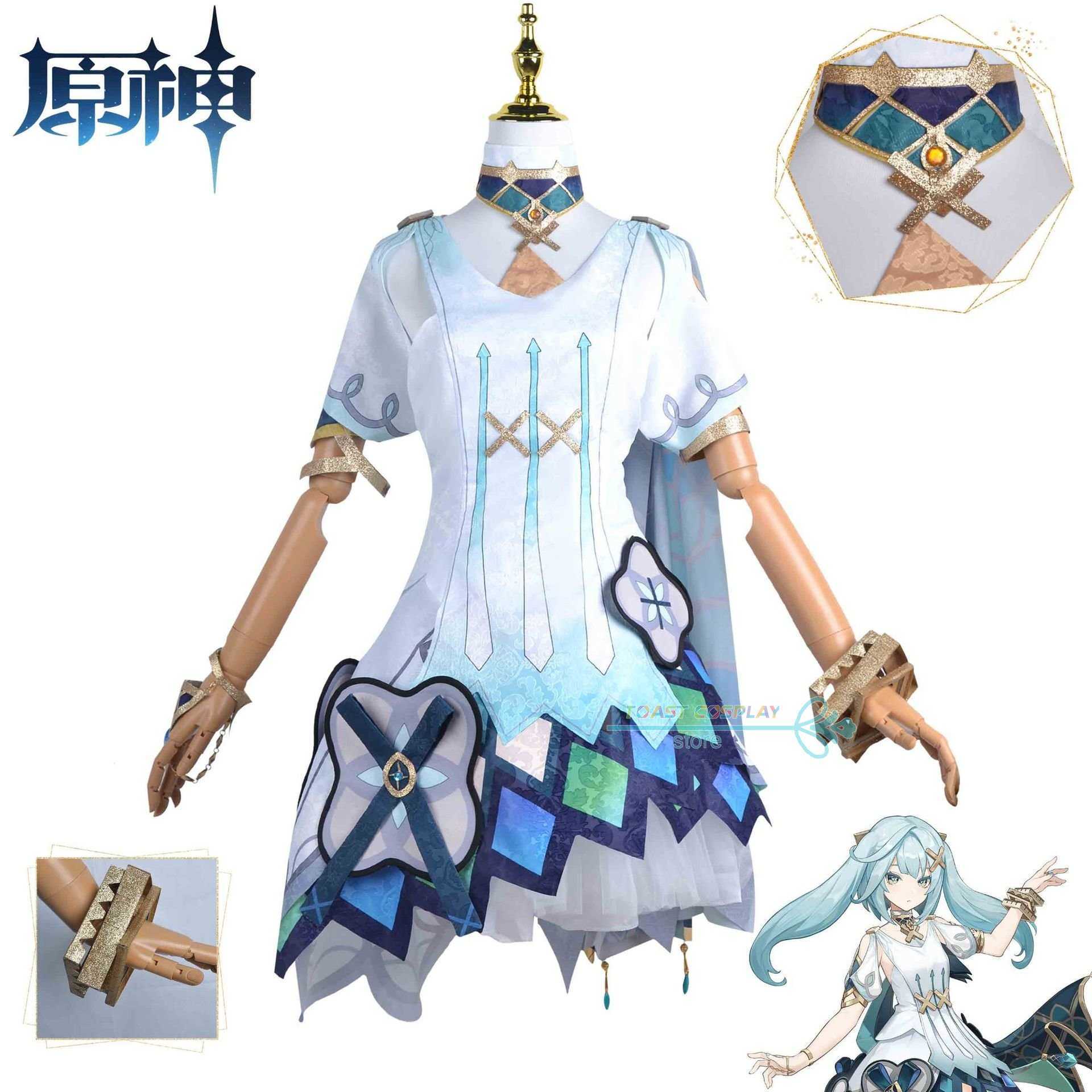 Anime Costumes Genshin Impact Faruzan Cosplay Comes Women Dress Full Set Game Cos Gorgeous Dress Wigs Outfit Z0602
Anime Costumes Genshin Impact Faruzan Cosplay Comes Women Dress Full Set Game Cos Gorgeous Dress Wigs Outfit Z0602