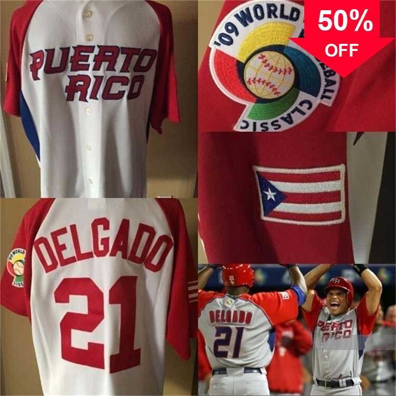 Xflsp GlaMit #21 Carlos Delgado Puerto Rico WBC 2009 World Baseball Classic Jersey 100% Stitched Custom Baseball Jerseys Any Name Any Number S-XXXL, 21 white
Xflsp GlaMit #21 Carlos Delgado Puerto Rico WBC 2009 World Baseball Classic Jersey 100% Stitched Custom Baseball Jerseys Any Name Any Number S-XXXL, 21 white