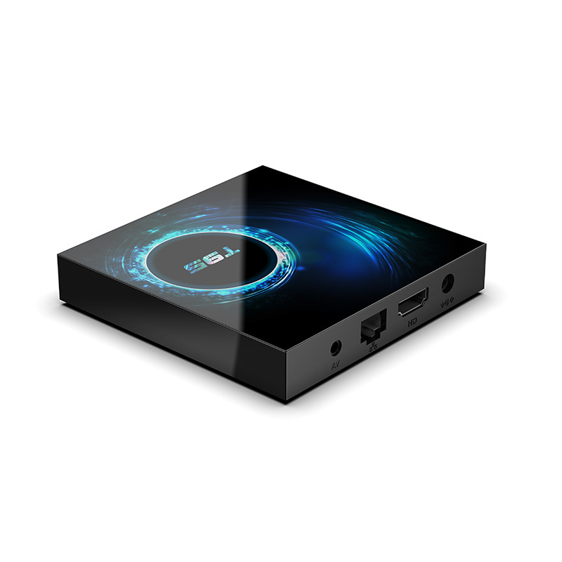 T95 Smart Tv Box Android 10 4k 6k 2G +16gb 4G 32gb 64gb 2.4g & 5g Wifi Bluetooth 5.0 Quad Core set-top box media Player