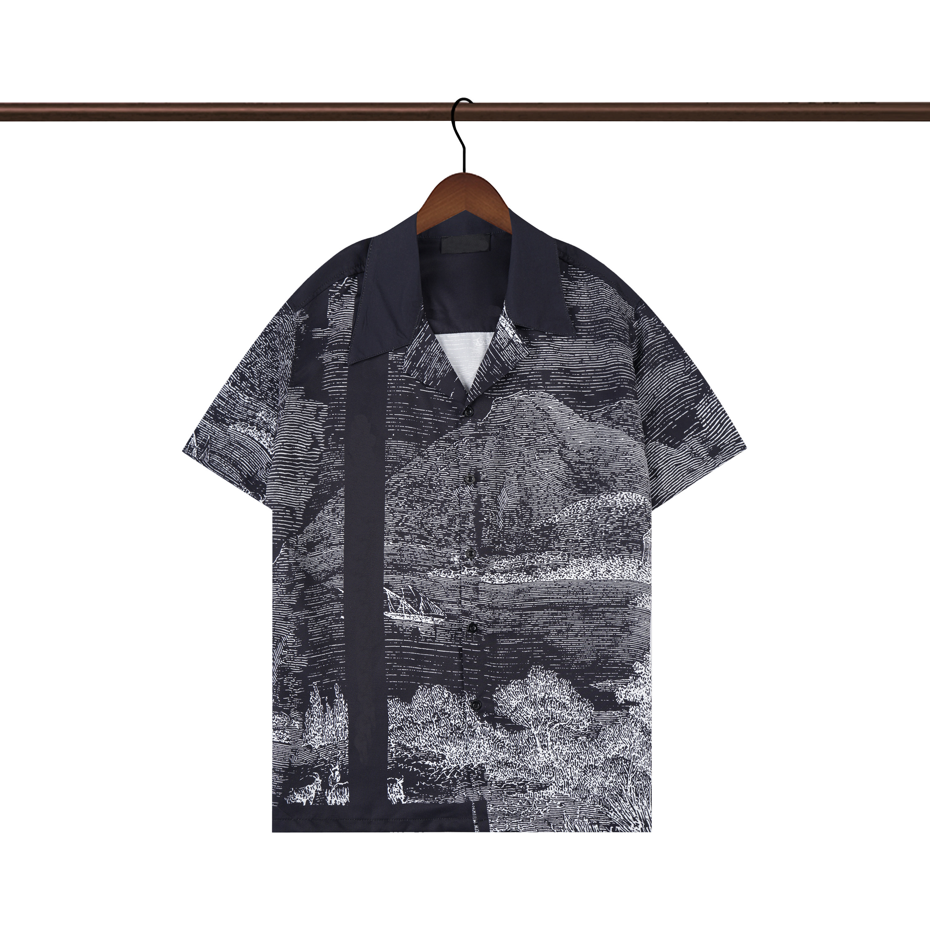 2023 Designer Fashion New Full Print Shirt Men's Casual Men's Loose Lapels Short Sleeve Luxury Men's Polo Shirt T-Shirt High Quality Clothing Size M-3X, Beige
2023 Designer Fashion New Full Print Shirt Men's Casual Men's Loose Lapels Short Sleeve Luxury Men's Polo Shirt T-Shirt High Quality Clothing Size M-3X, Beige
