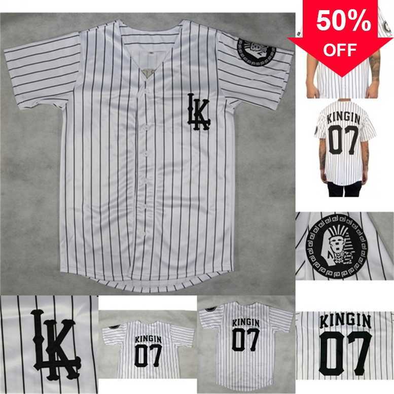Xflsp GlaMit Last Kings Kingin LK #07 Baseball Jersey 100% Stitched Baseball Jerseys White Fast Shipping, White 1
Xflsp GlaMit Last Kings Kingin LK #07 Baseball Jersey 100% Stitched Baseball Jerseys White Fast Shipping, White 1