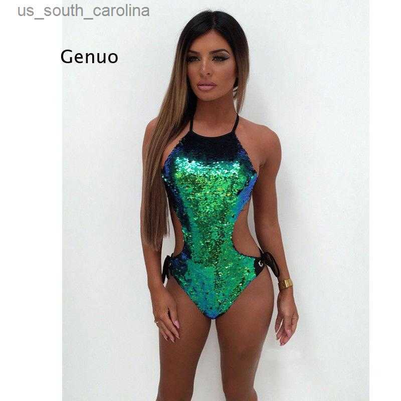Camis Sexy Women Sequin Leotard Lace up Tank Tops Sleeveless Slim Gradient color Clubwear Jumpsuit Bodysuit XL L230522, Green
Camis Sexy Women Sequin Leotard Lace up Tank Tops Sleeveless Slim Gradient color Clubwear Jumpsuit Bodysuit XL L230522, Green