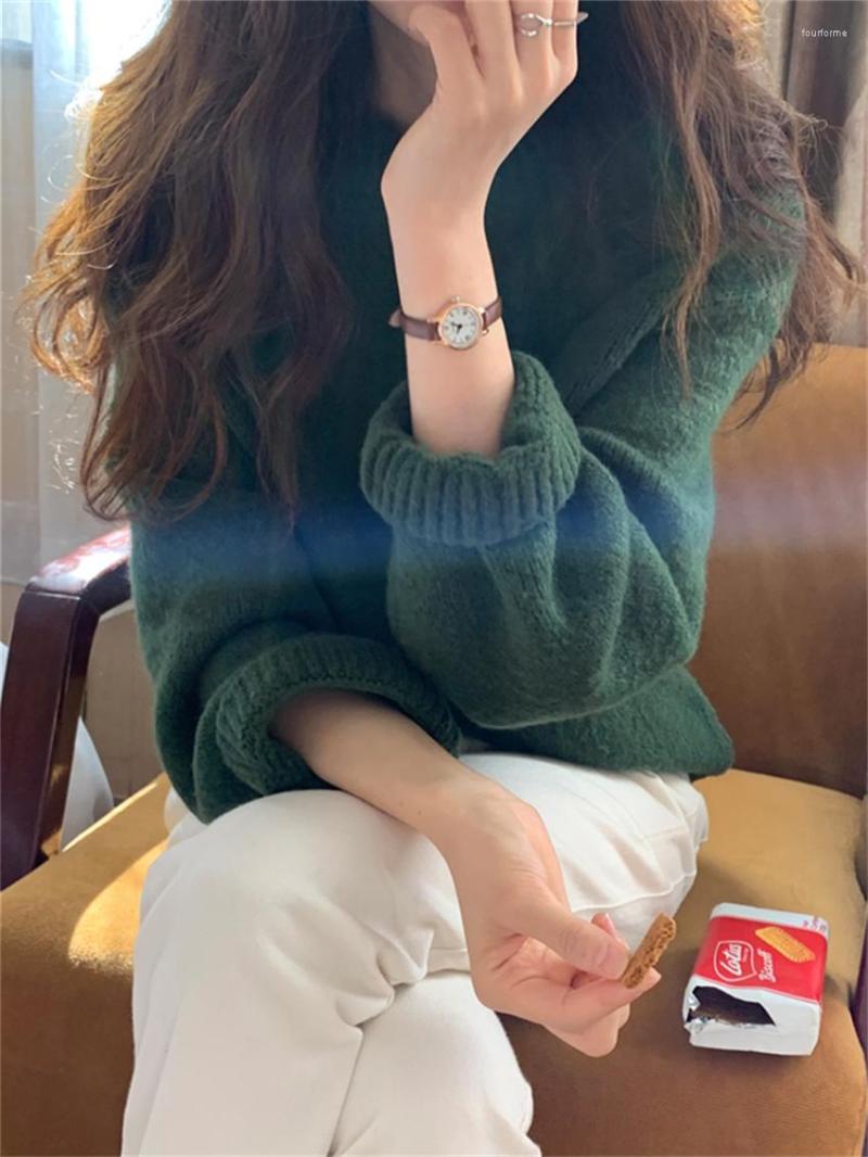 Women's Sweaters Alien Kitty Green OL Women Gentle Knitwear 2023 Pullovers Fashion Loose Solid Office Lady All Match Mujer Chic
Women's Sweaters Alien Kitty Green OL Women Gentle Knitwear 2023 Pullovers Fashion Loose Solid Office Lady All Match Mujer Chic