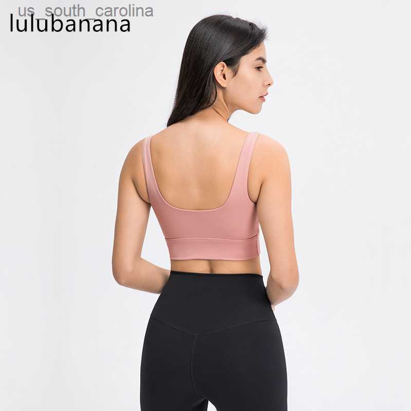 Camis Luluibanana Womens Longline Sports Bra Wirefree Padded Medium Support Yoga Bras Gym Running Workout Tank Tops L230522, Black
Camis Luluibanana Womens Longline Sports Bra Wirefree Padded Medium Support Yoga Bras Gym Running Workout Tank Tops L230522, Black