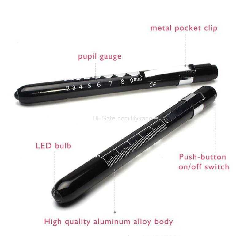 Mini flashlights Torch Light LED Pocket Penlight Waterproof Doctor Medical Surgical Emergency Flashlight Reusable Portable nurse Pen Light for Working