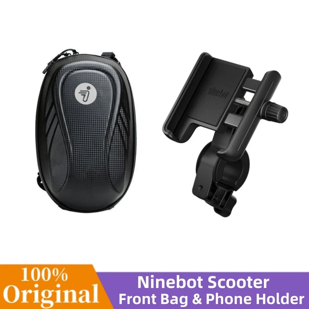 Original Ninebot Segway MAX G30 G30L F20 F40 F Series rain-proof Front Bag & Phone Holder Electric Scooter Riding Accessories
Original Ninebot Segway MAX G30 G30L F20 F40 F Series rain-proof Front Bag & Phone Holder Electric Scooter Riding Accessories