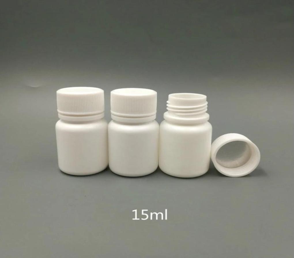 100pcs 15ml 15g 15cc HDPE white plastic pill bottles small plastic medicine pill bottles with screw cap seal7674873
100pcs 15ml 15g 15cc HDPE white plastic pill bottles small plastic medicine pill bottles with screw cap seal7674873