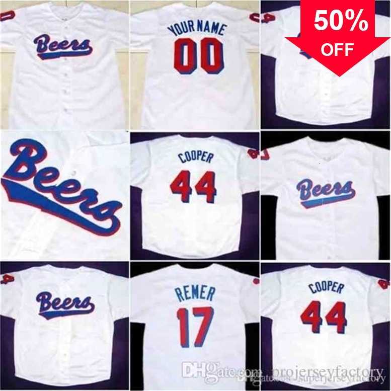 Xflsp GlaC202 Stitched Mens 44 Joe Cooper Baseball Jersey 17 Doug Remer Milwaukee Beers Moive jerseys White S-3XL Viva Villa Baseball Jersey
Xflsp GlaC202 Stitched Mens 44 Joe Cooper Baseball Jersey 17 Doug Remer Milwaukee Beers Moive jerseys White S-3XL Viva Villa Baseball Jersey