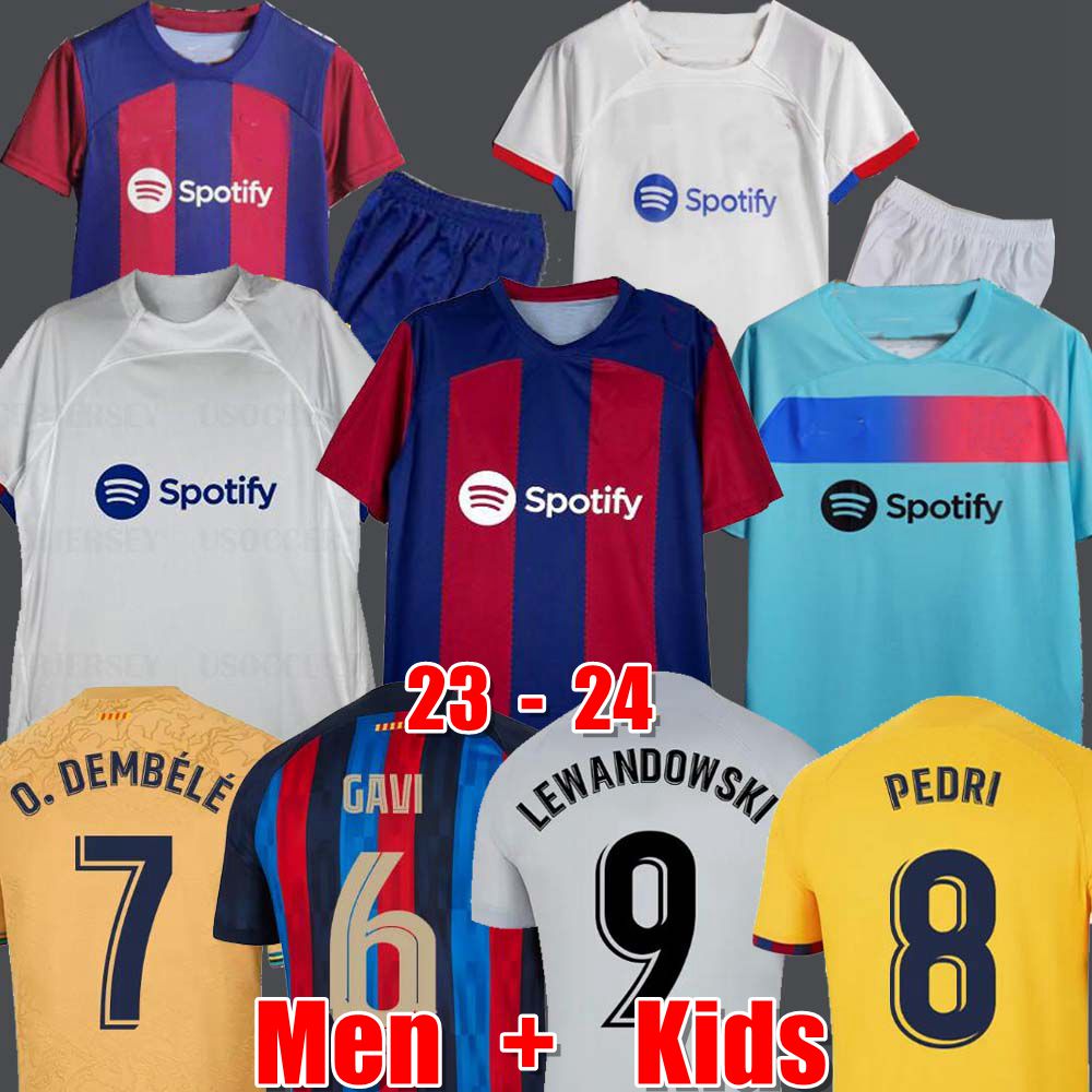 LEWANDOWSKI soccer jerseys 22 23 24 ANSU FATI BARCELONAS PEDRI GAVI FERRAN RAPHINHA 2023 2024 F. DE JONG DEST DEMBELE Camisetas football shirt men kids kit equipment, 10/11 away ucl
LEWANDOWSKI soccer jerseys 22 23 24 ANSU FATI BARCELONAS PEDRI GAVI FERRAN RAPHINHA 2023 2024 F. DE JONG DEST DEMBELE Camisetas football shirt men kids kit equipment, 10/11 away ucl